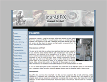 Tablet Screenshot of ironwrx.com